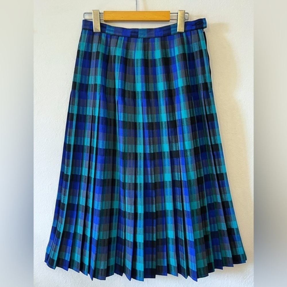 Bianca Plaid Tartan Kilt Skirt | 100% Pure Wool | Size 10 | Excellent Co…​
